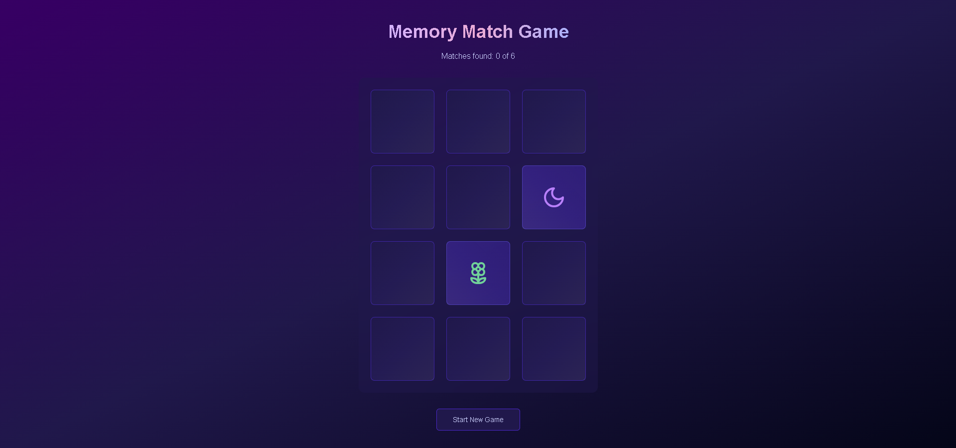 Mini Memory Game