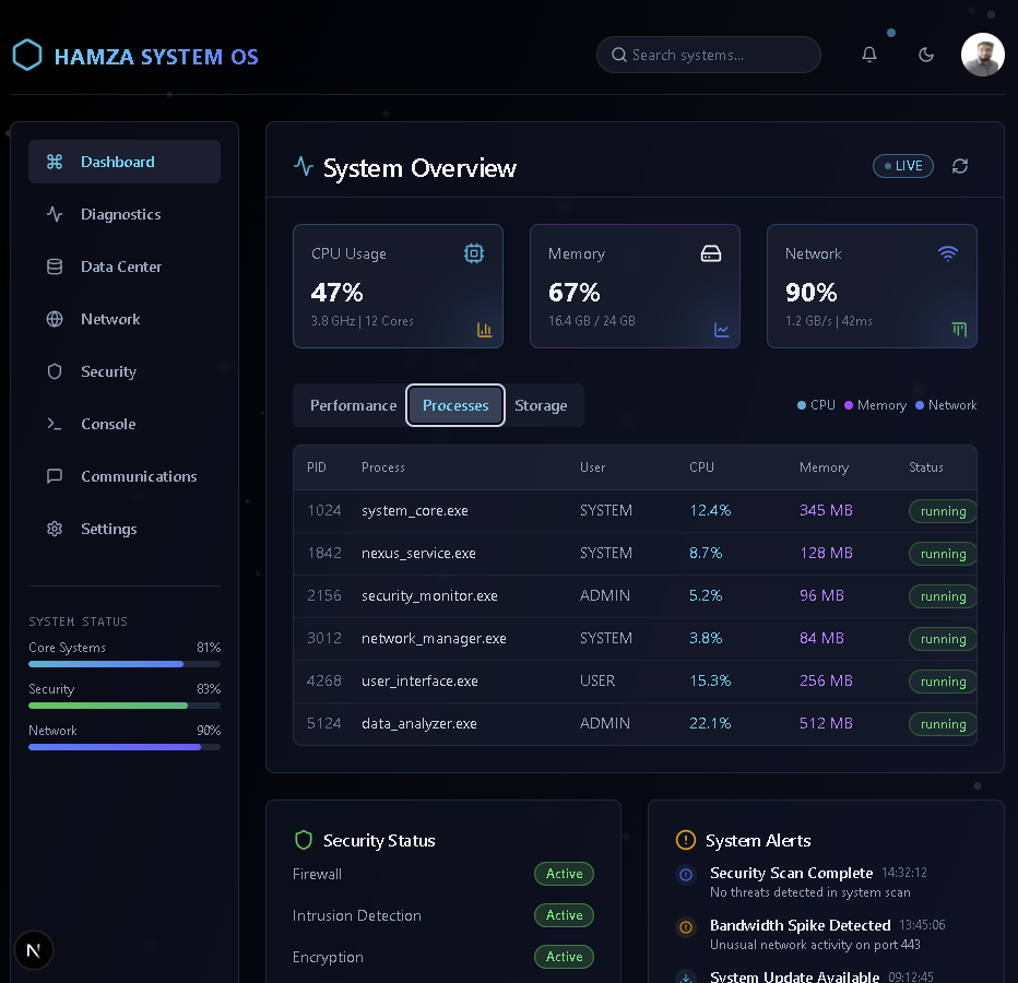 OS Config Details App